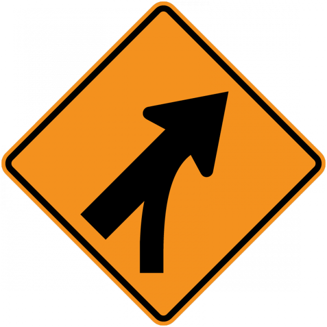 CW4-5-Merging Traffic - Municipal Supply & Sign Co.