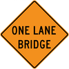 CW5-3-One Lane Bridge - Municipal Supply & Sign Co.