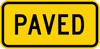 W7-4fP-Paved Sign (plaques) - Municipal Supply & Sign Co.