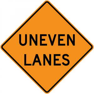 CW8-11-Uneven Lanes - Municipal Supply & Sign Co.