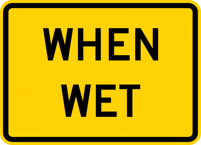 W8-5P-Road Condition Sign (plaques) - Municipal Supply & Sign Co.