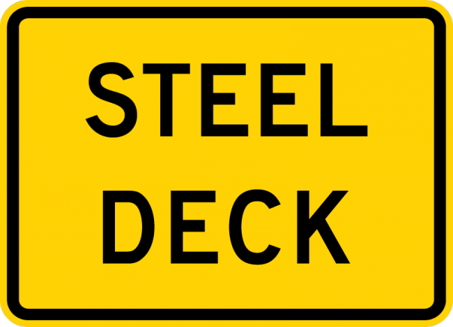 W8-5bP-Road Condition Sign (plaques) - Municipal Supply & Sign Co.