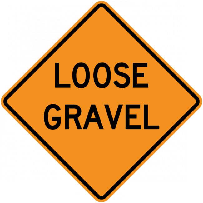 CW8-7-Loose Gravel - Municipal Supply & Sign Co.