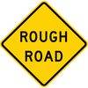W8-8-Rough Road Sign - Municipal Supply & Sign Co.