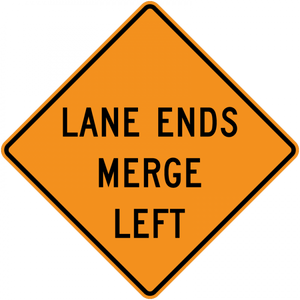 CW9-2-Lane Ends - Municipal Supply & Sign Co.