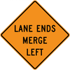 CW9-2-Lane Ends - Municipal Supply & Sign Co.