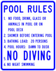 Pool Rules - Municipal Supply & Sign Co.