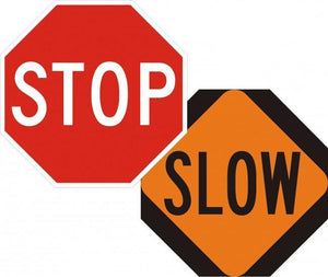 CW20-8-Slow (on Stop/Slow Paddle) - Municipal Supply & Sign Co.