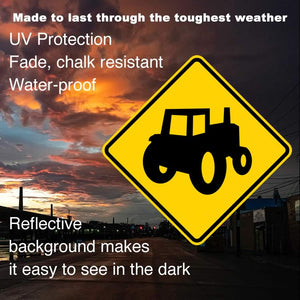 W11-5a-Farm Vehicle Sign