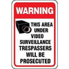 Security Camera in Use Sign - Municipal Supply & Sign Co.